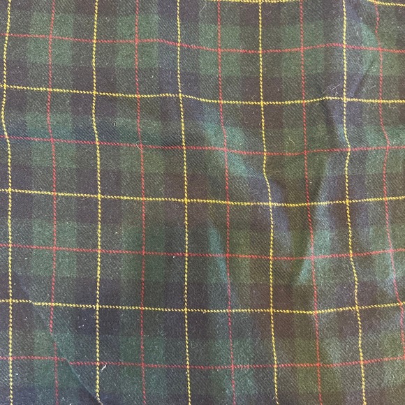 Mens Kenneth Barnard KB Co2 Olive Green Vest w/Wool Plaid Lining sz L - Picture 5 of 6